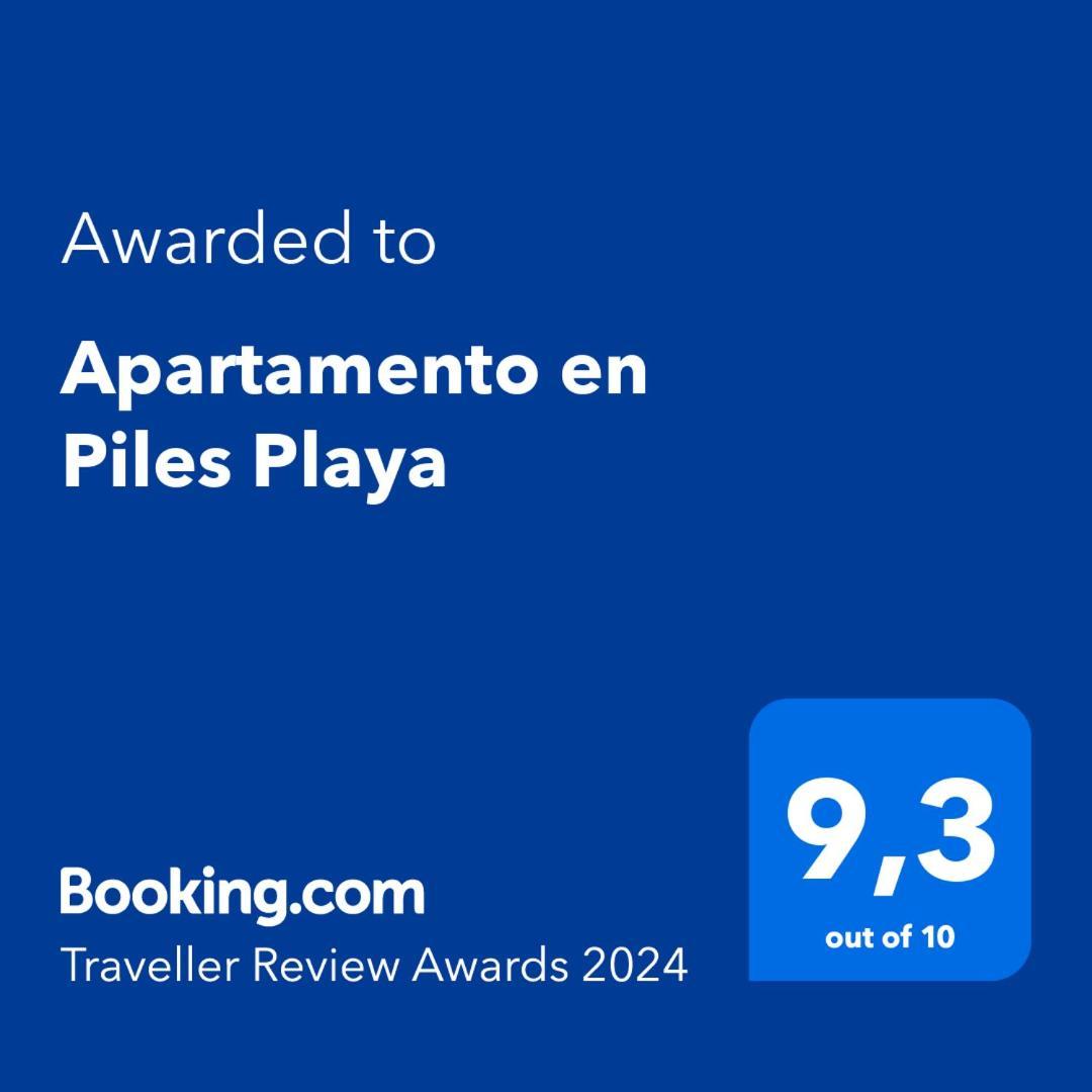 Apartamento En Piles Playa Eksteriør billede